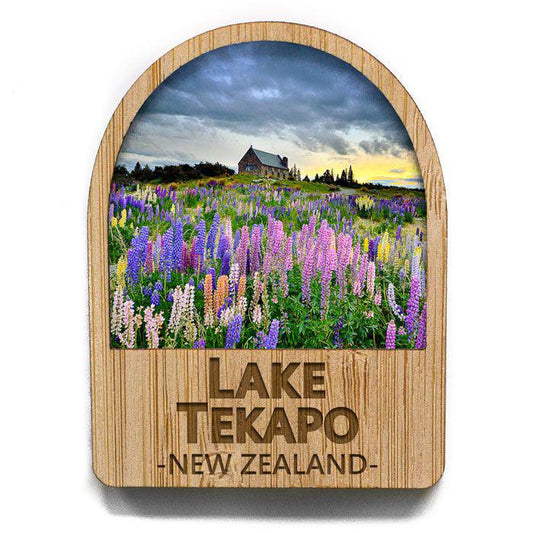 Lavender Garden Fridge Magnet
