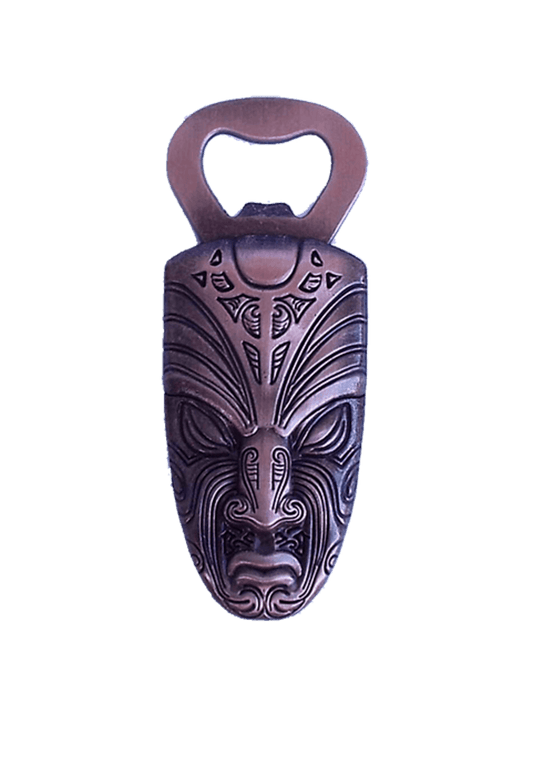 Maori Tattoo Face Fridge Magnet Bottle Opener