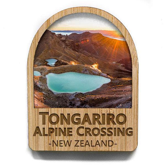 Mountain Fridge Magnet