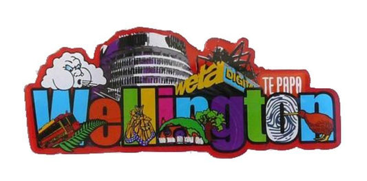 Wellington New Zealand Fridge Magnet